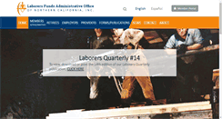 Desktop Screenshot of norcalaborers.org